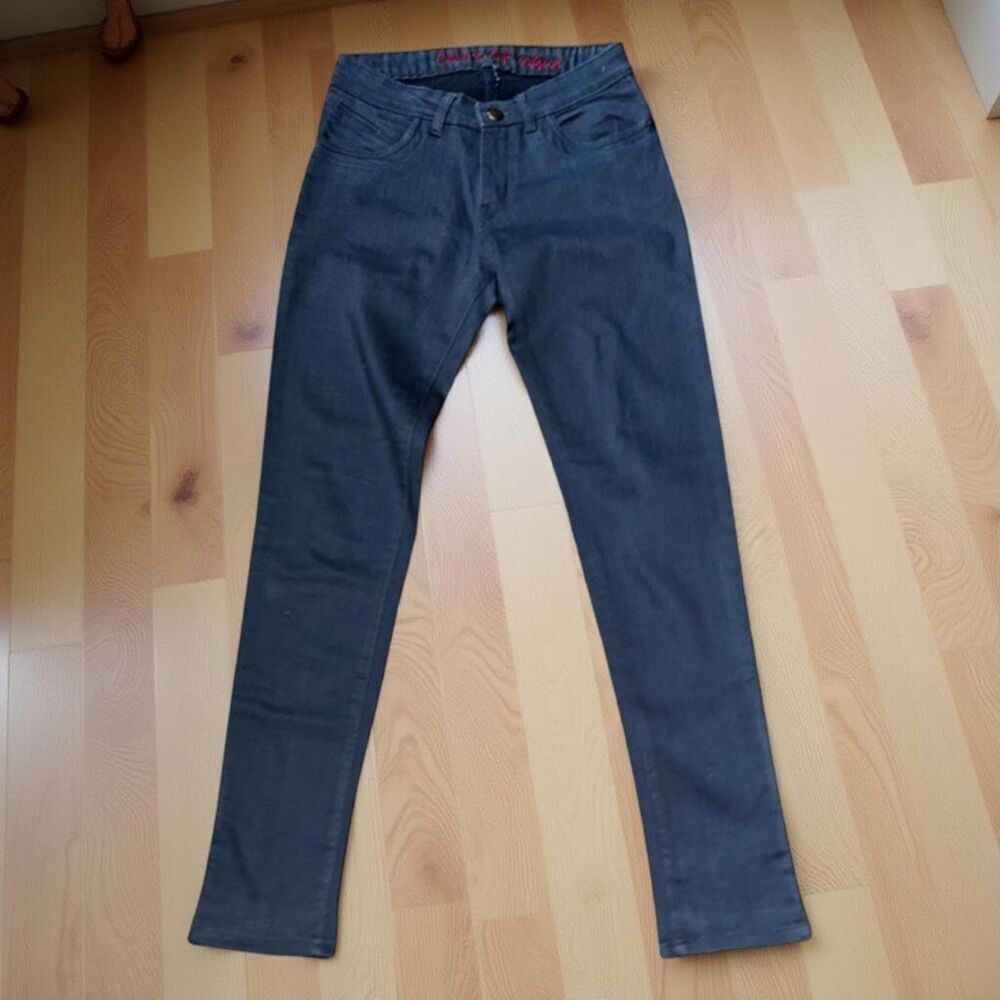 Colors Of Vogue Gray Stretch Denim Jeans Size 27x31 #174
